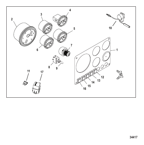 Instrument Panel Kit Components Full