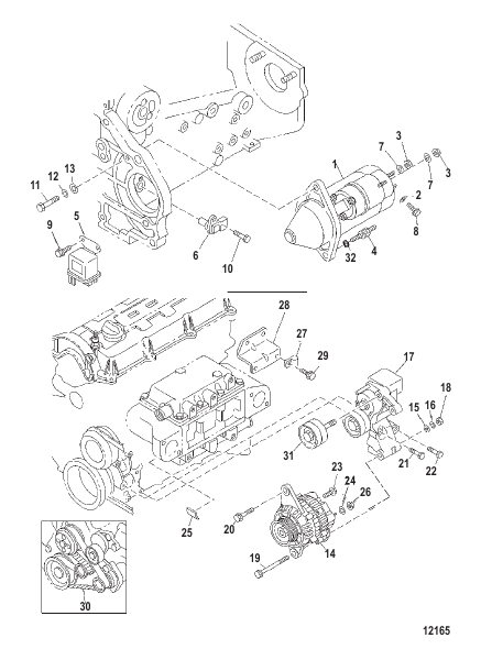 Starter and Alternator