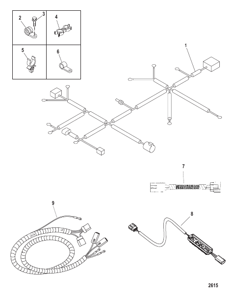 Wiring Harness and Clips