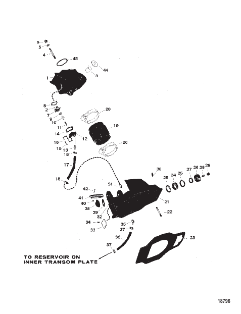 GIMBAL HOUSING AND BELL HOUSING (IIIA-V) (2ND DESIGN)