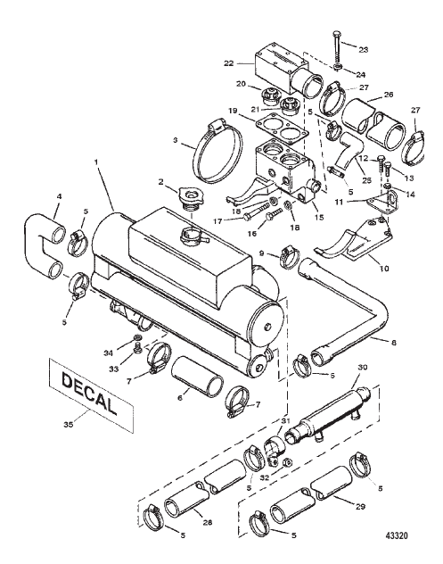 Heat Exchanger and Hoses