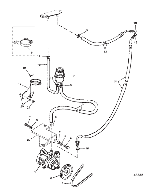 Power Steering Components (Stern Drive)