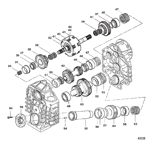 Transmission (V-Drive) (Inboard) Page 2 of 2