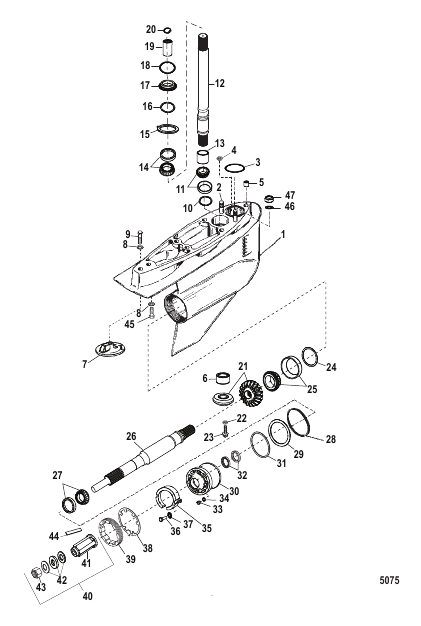 Gear Housing (Bravo I XR)