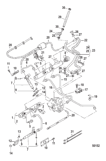 INJECTOR/PRESSURE PIPES BSP