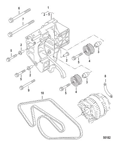 ALTERNATOR Connecting and Mounting