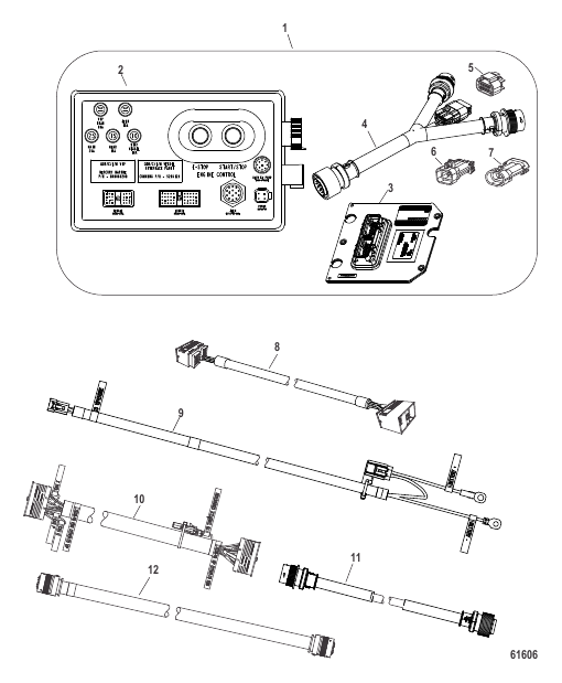 Vessel Interface Panel and Adapter Harnesses