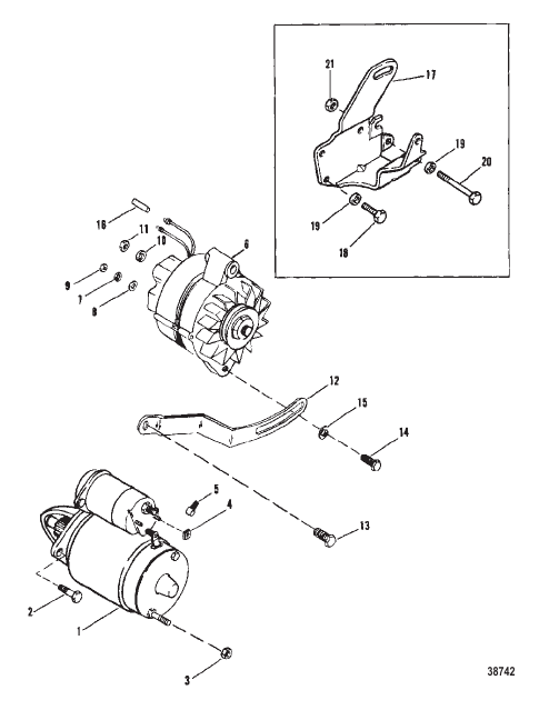 STARTER MOTOR AND ALTERNATOR