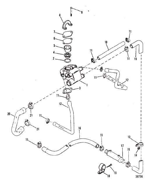 STANDARD COOLING SYSTEM (DESIGN I)