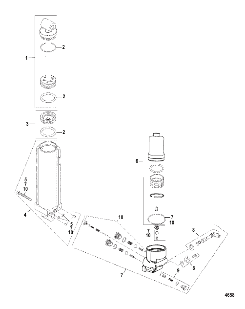 Manual Tilt Assist Components