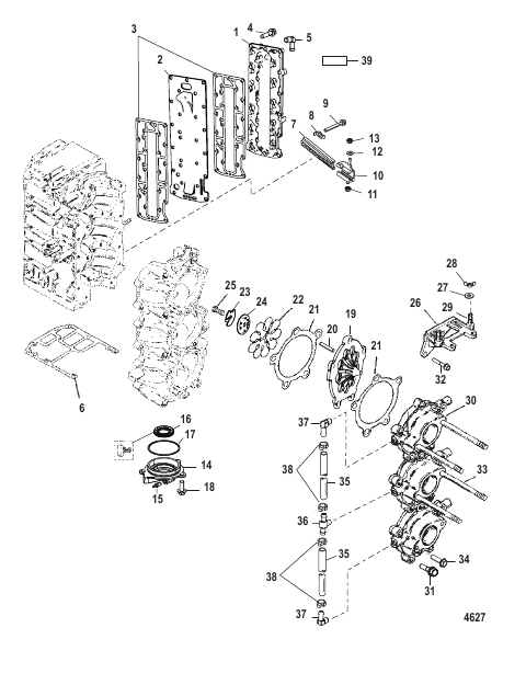 Induction Manifold and Reed Block