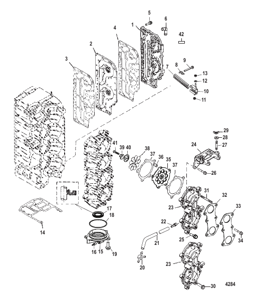 Induction Manifold and Reed Block