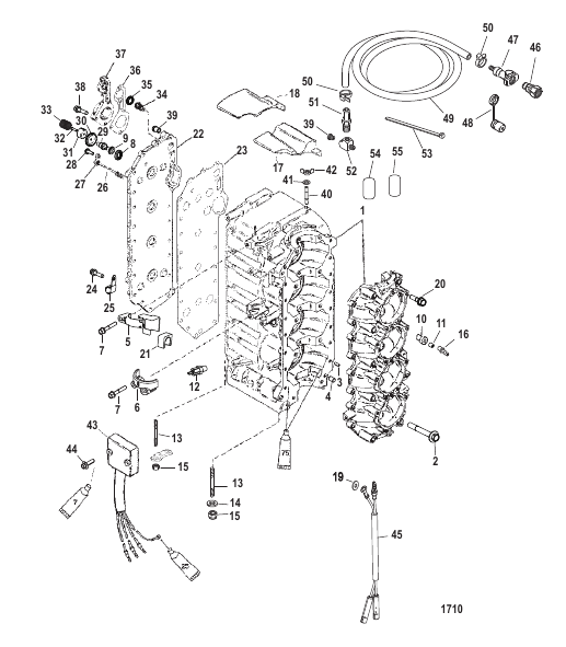 Cylinder Block and Crankcase