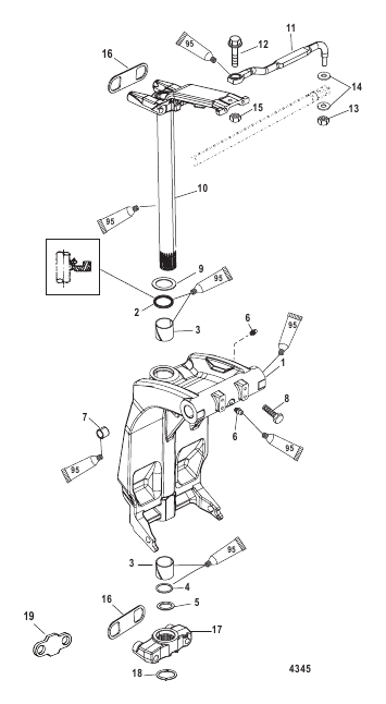 Swivel Bracket and Steering Arm