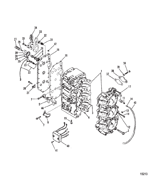 Cylinder Block And Crankcase