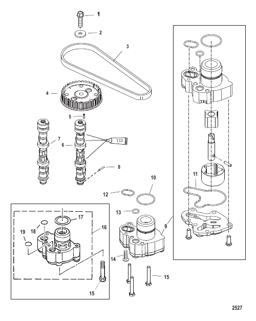 Camshaft/Oil Pump