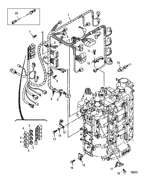 Electrical Components Engine Wiring Harness