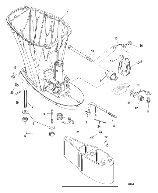 Driveshaft Housing