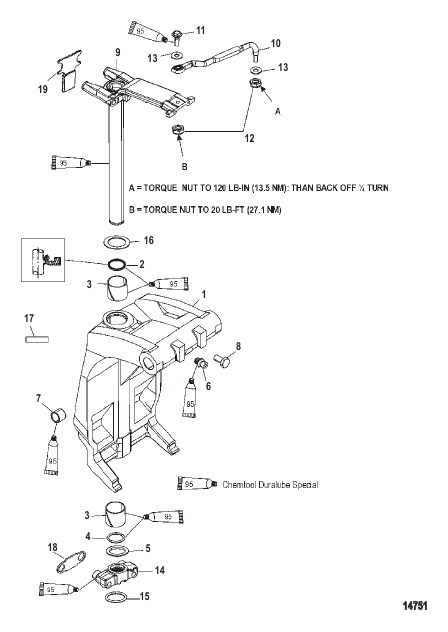 Swivel Bracket And Steering Arm