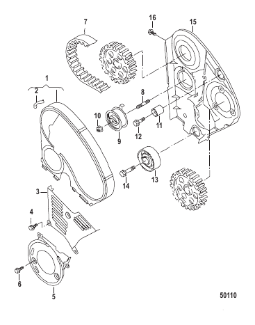 TOOTHED BELT AND COVER
