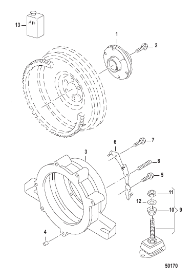 CLUTCH HOUSING/FIXTURE WASHER