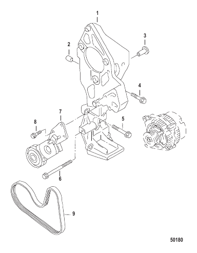 ALTERNATOR Connecting and Mounting
