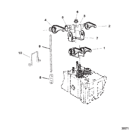 ROCKER ARM AND LIFTERS
