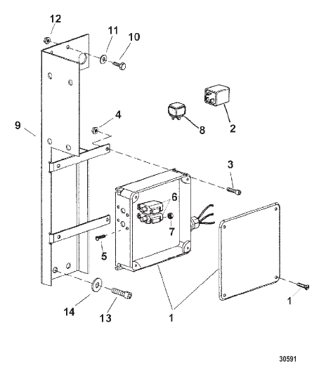 ELECTRICAL BOX AND COMPONENTS