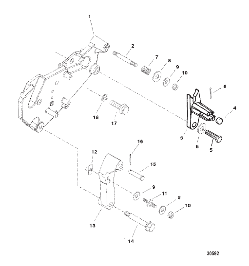 SHIFT BRACKET