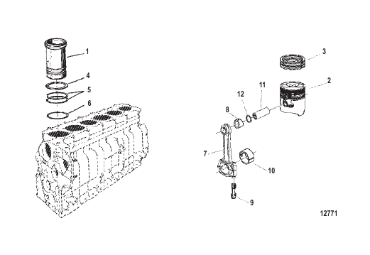 Connecting Rod and Piston