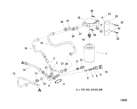 Oil Filter and Oil Hoses