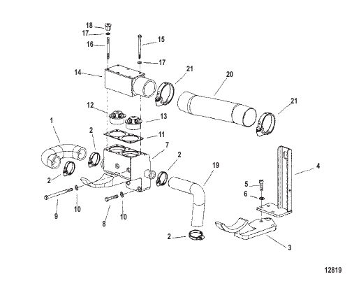 Thermostat Assembly and Hoses