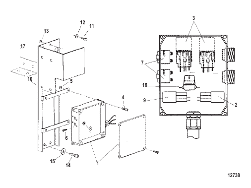 ELECTRICAL BOX AND COMPONENTS
