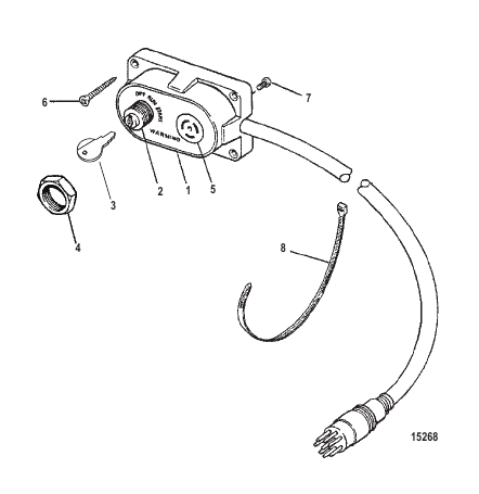 Key, Choke and Horn Kit (15000A 1)
