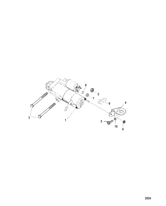 Starter Motor Mounting