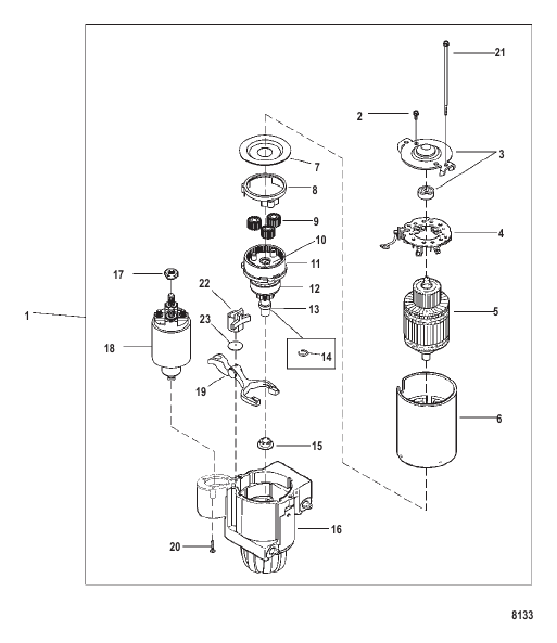 Starter Motor (PG260F1)