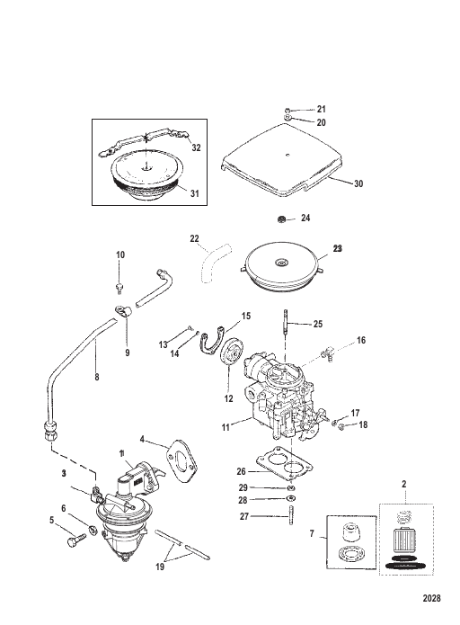 Fuel Pump and Carburetor