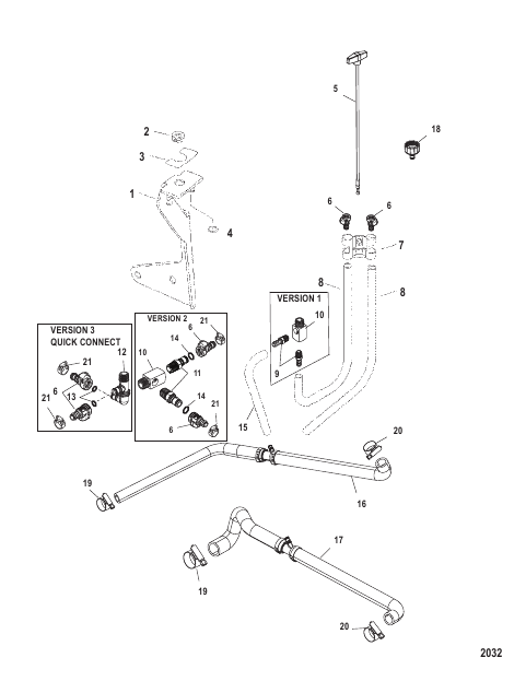 Drain System (S/N-0L630000 & Up)