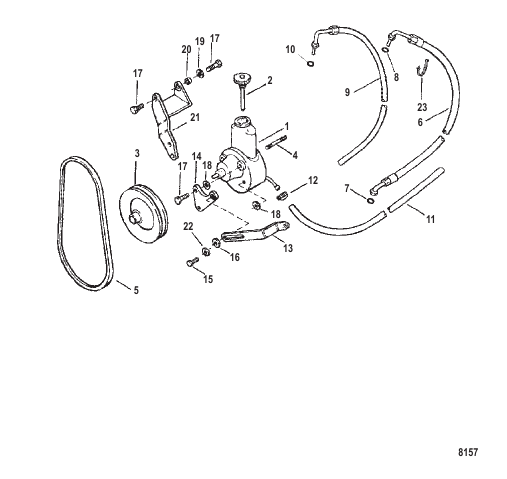 Power Steering Pump Assembly