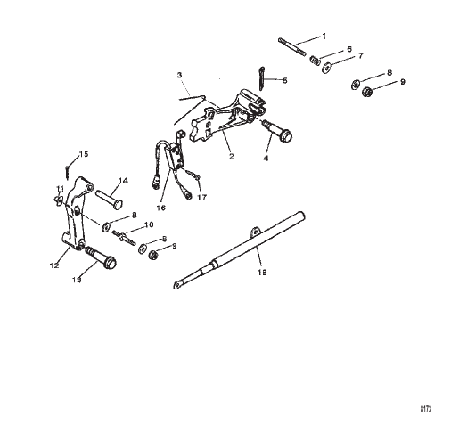 Shift Components (Use With Cast Aluminum Rocker Cover)