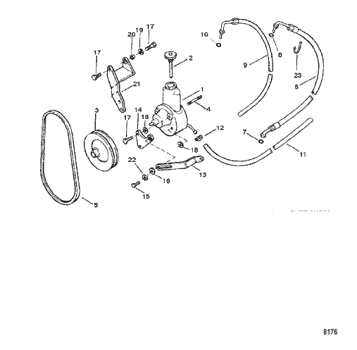 Power Steering Pump Assembly