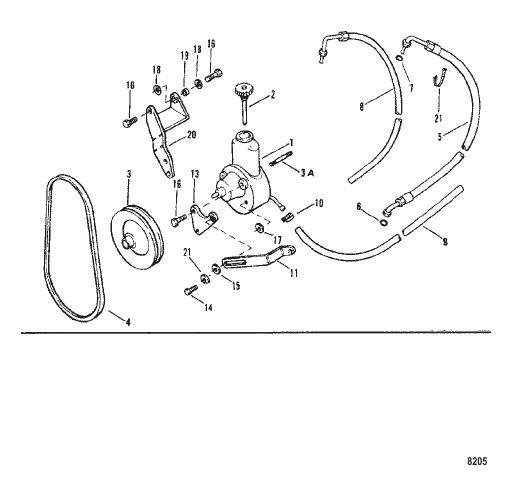 Power Steering Pump Assembly
