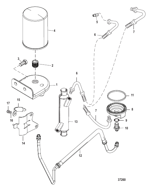 Remote Oil Filter