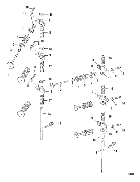 Intake and Exhaust Valves