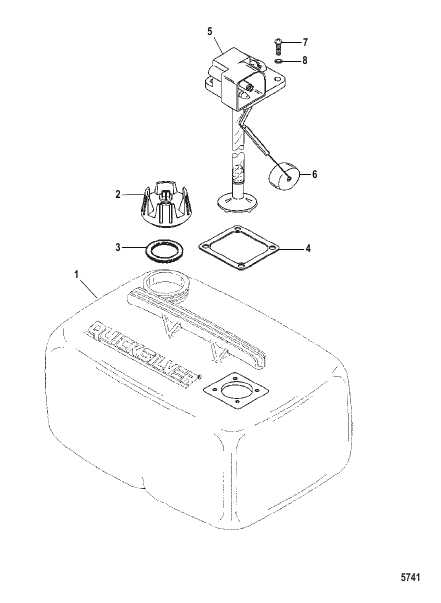Fuel Tank Assembly (6.6 Gallon)