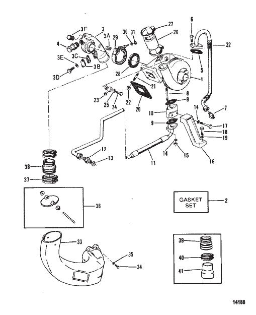 Turbo Charger/Exhaust Elbow
