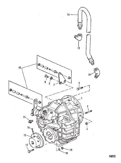 Transmission And Related Parts (Inboard)