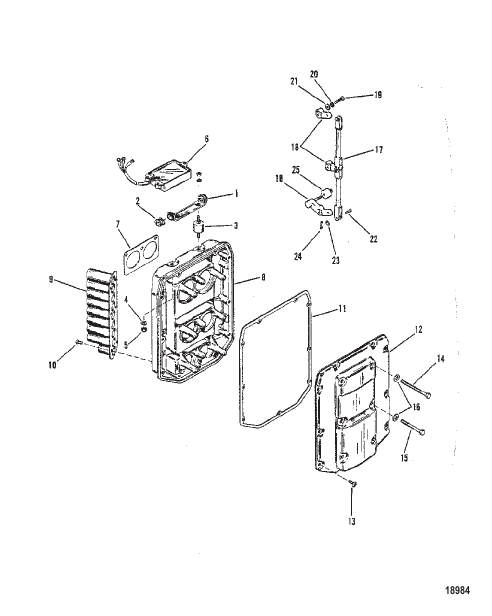 Choke Plate and Throttle Levers (Design II)