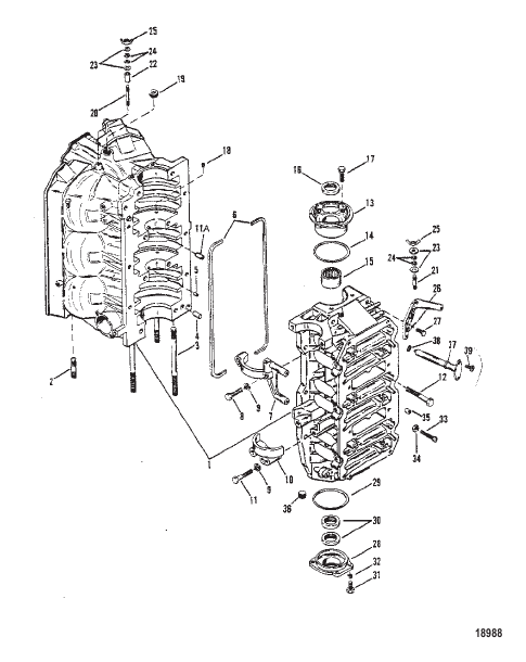 Cylinder Block and End Caps