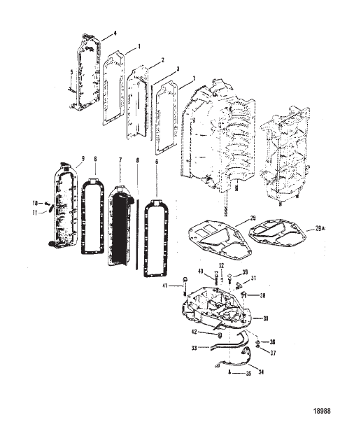 Exhaust Manifold and Exhaust Plate